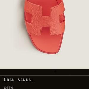 COPY - Hermes Oran Sandals